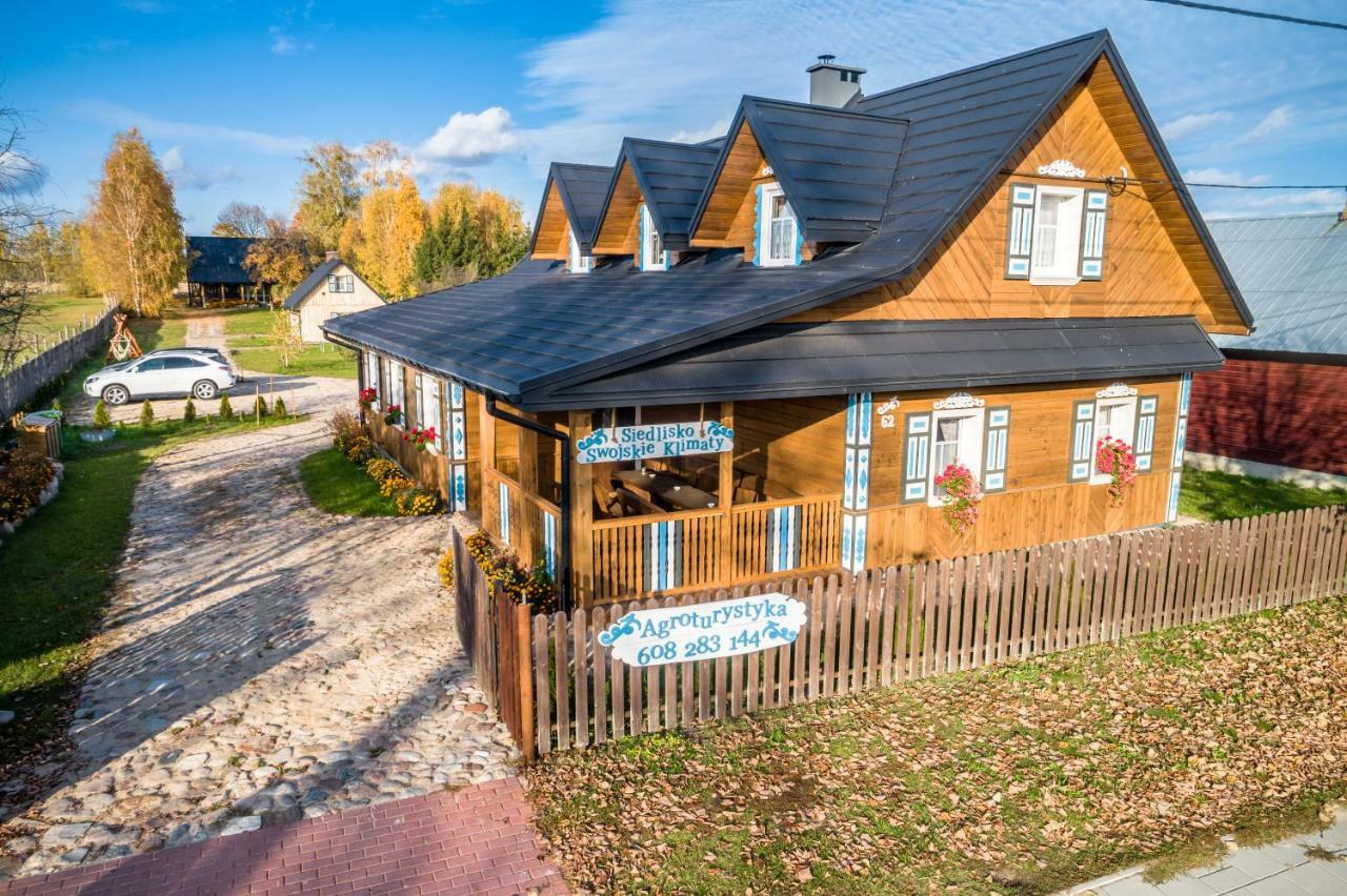 Siedlisko Swojskie Klimaty Trzescianka Exteriör bild